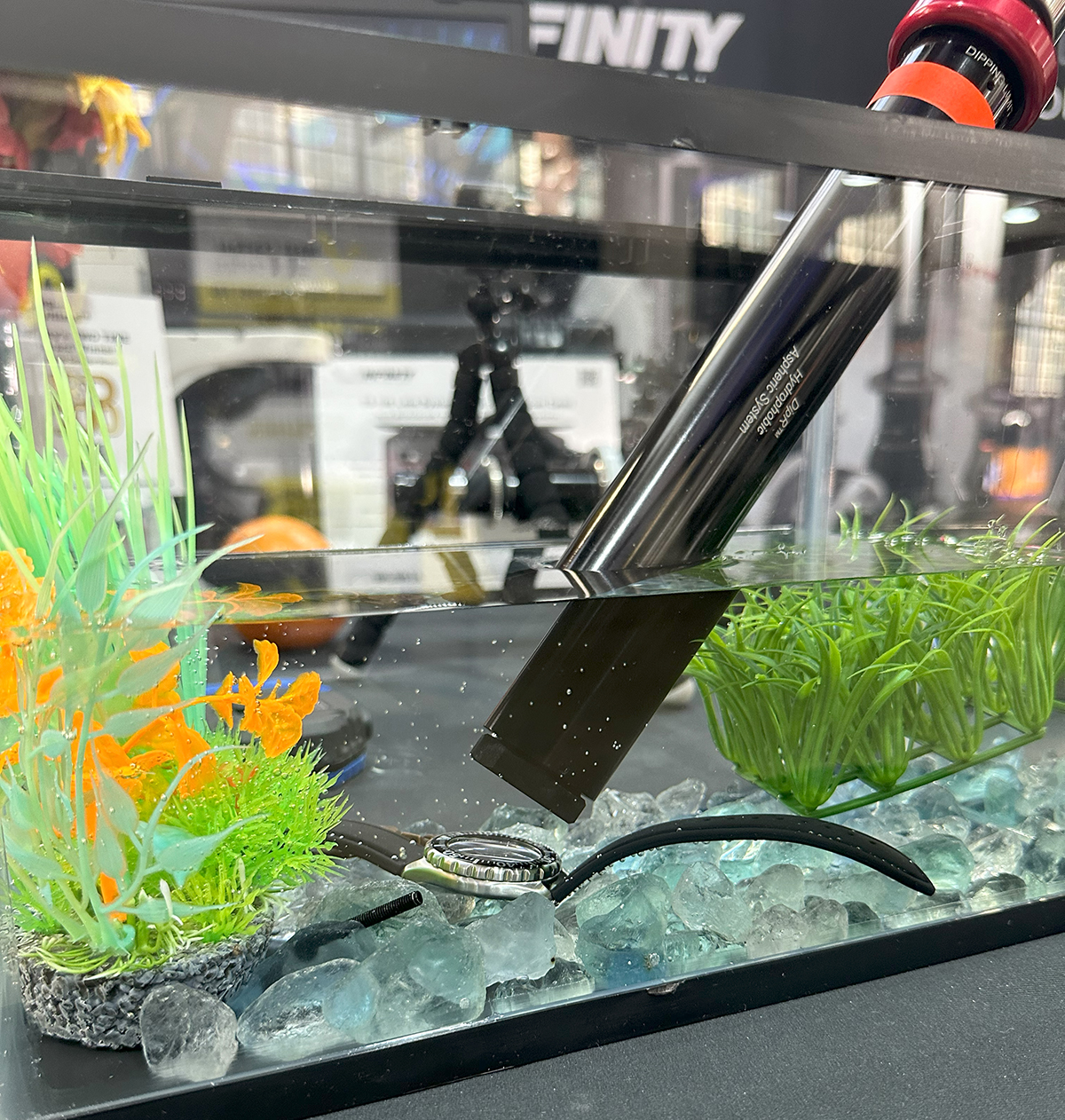 dipr submersible lens under water